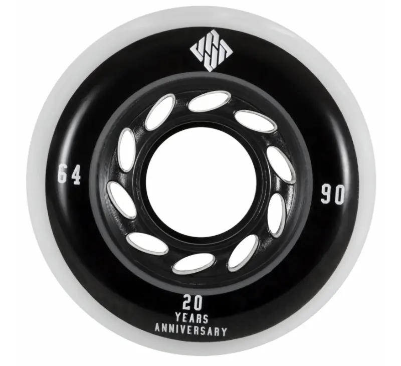 64mm Team Wheels 90A Stunt Skate Wielen