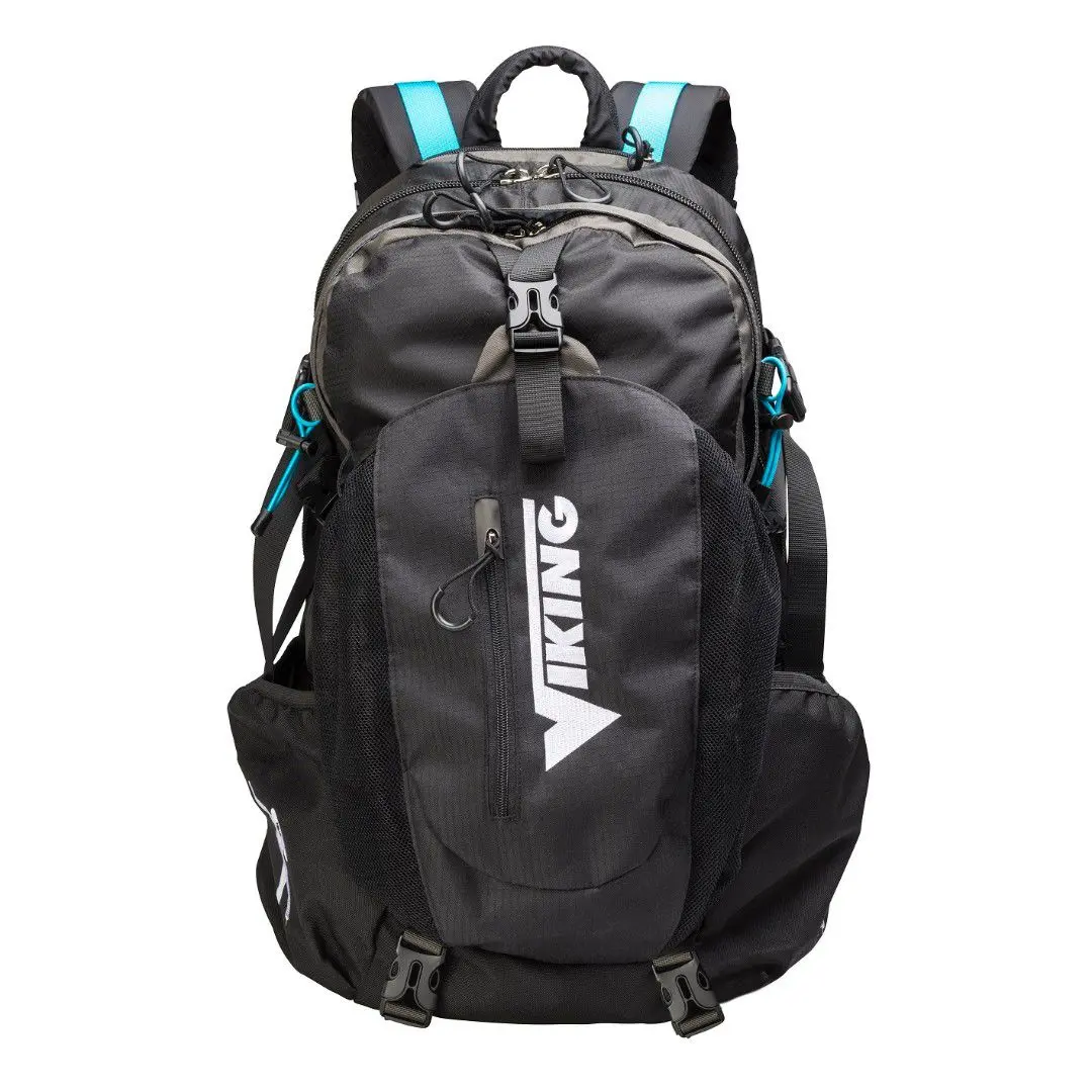 Backpack Black White Blue Rugtas