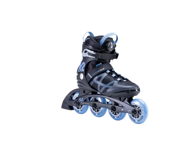 Alexis 84 Boa Black Blue - Recreatie Fitness Skates