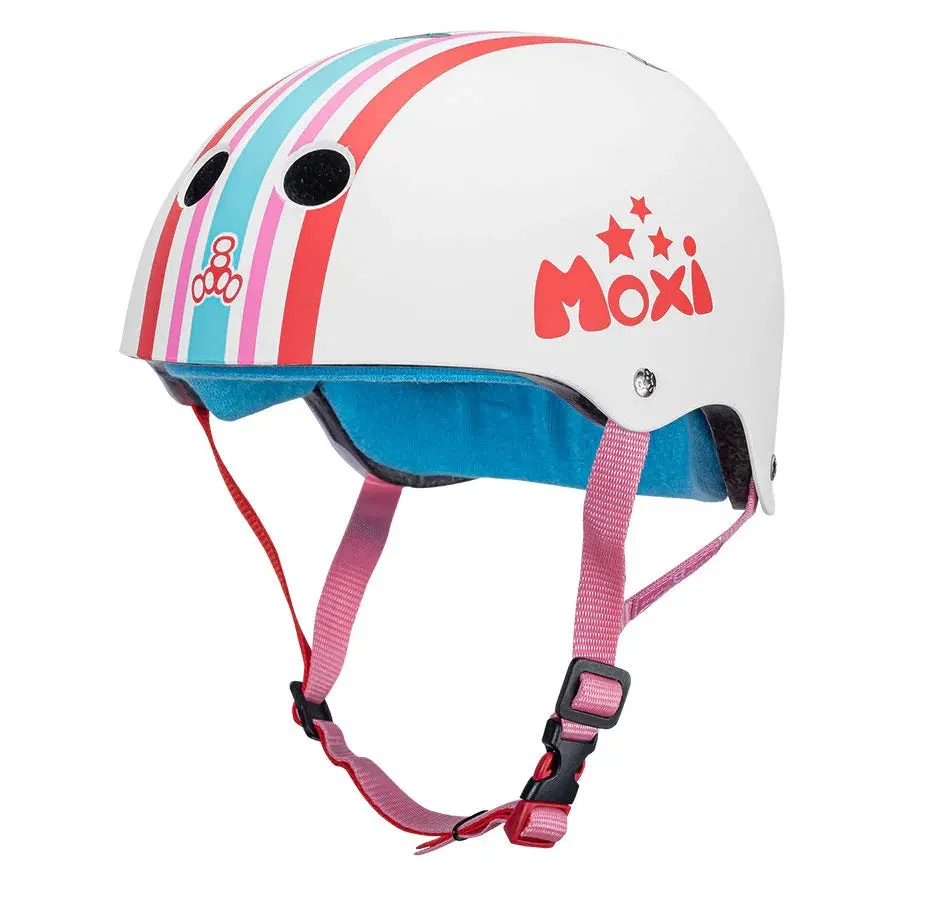 The Certified Sweatsaver Moxi Stripey Skate Helm