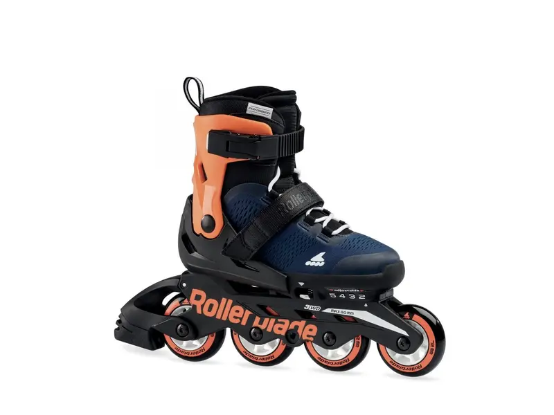 Microblade Midnight Blue Orange - Verstelbare Kinderskates