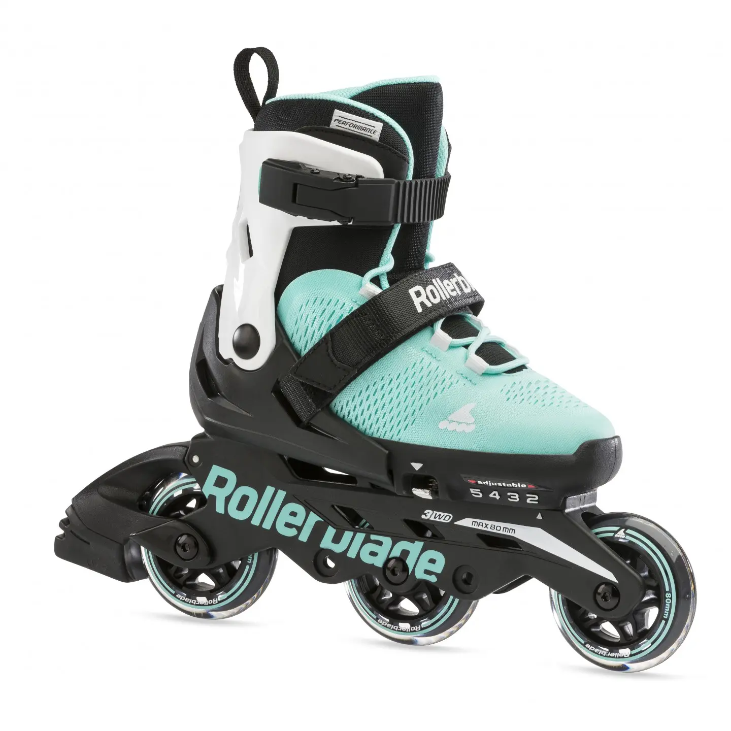 Microblade 3WD G Aqua White Verstelbare Kinderskates