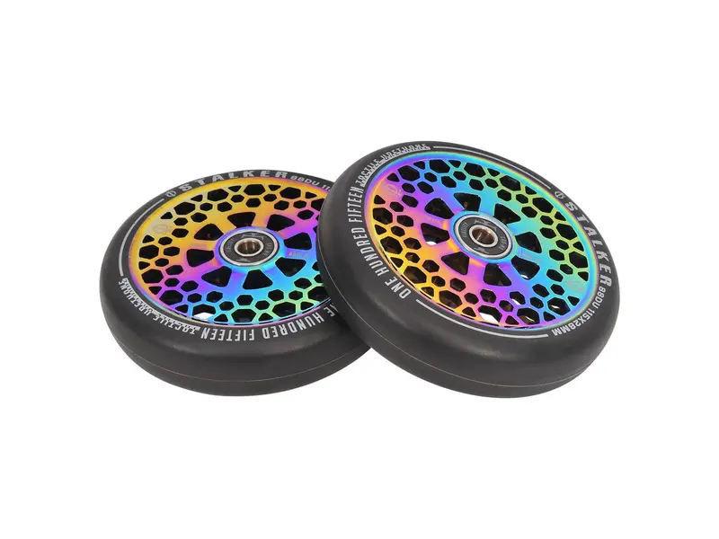 Stalker 115mm x 28mm (2 Pack) Neo Chrome - Step Wielen