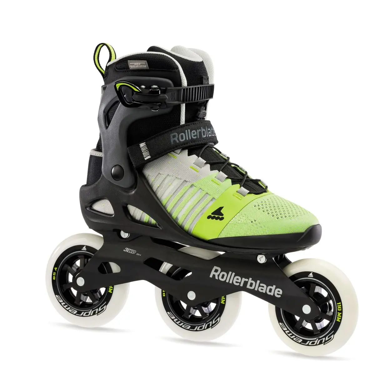 Macroblade 110 3WD Grey Yellow Fitness Tour Skates