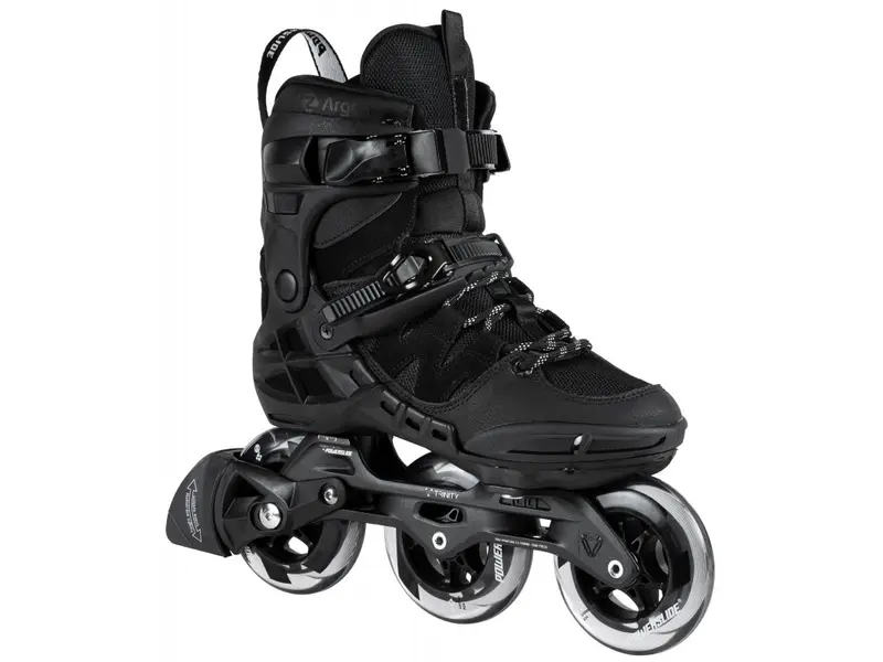 Phuzion Argon Black 100 - Tri Skates