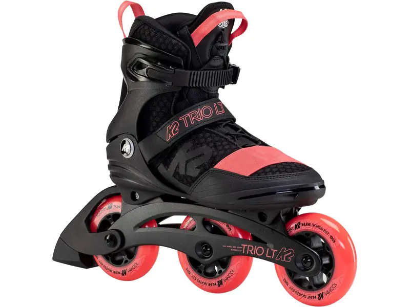 Trio LT 100 Black/Coral Women - Tri Skates