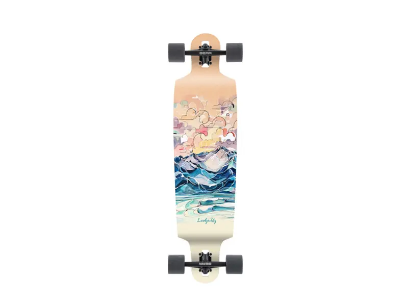 Drop Cat 38" Vibes - Longboard Complete  