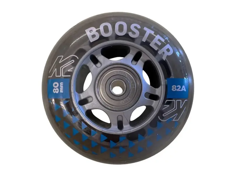 80mm Wheels & Bearings Booster 8 Pack - Skate Wielen