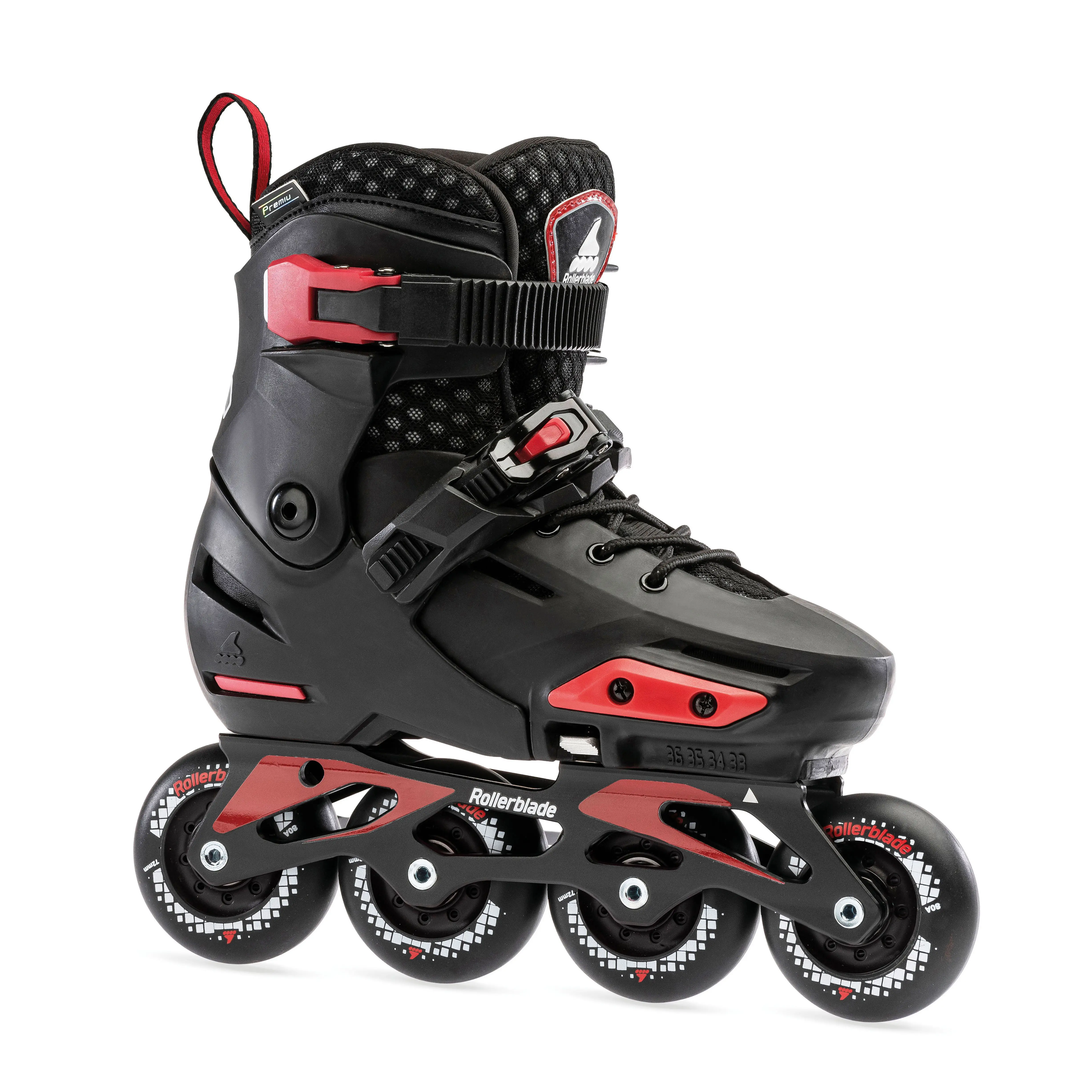 Apex Black Red Verstelbare Kinderskates