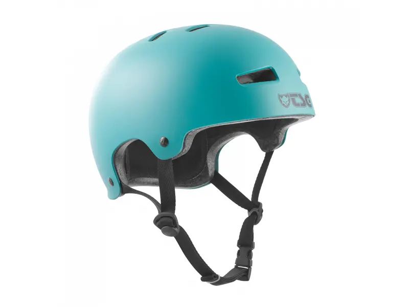 Evolution Solid Color Satin Cauma Green - Skate Helm