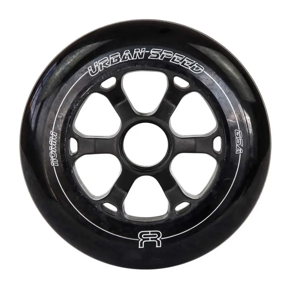 110mm Urban Speed Black Skate wielen