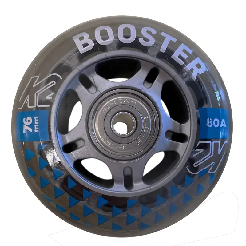 76mm Wheels Bearings Booster 8 Pack Skate Wielen