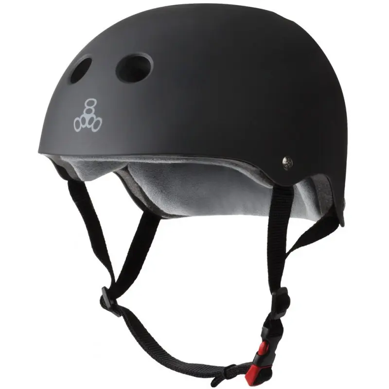 The Certified Sweatsaver Helmet Matte Black Skate Helm