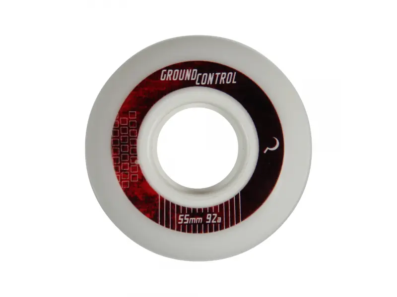 55mm GC Wheel 92A white - Skate Wielen 