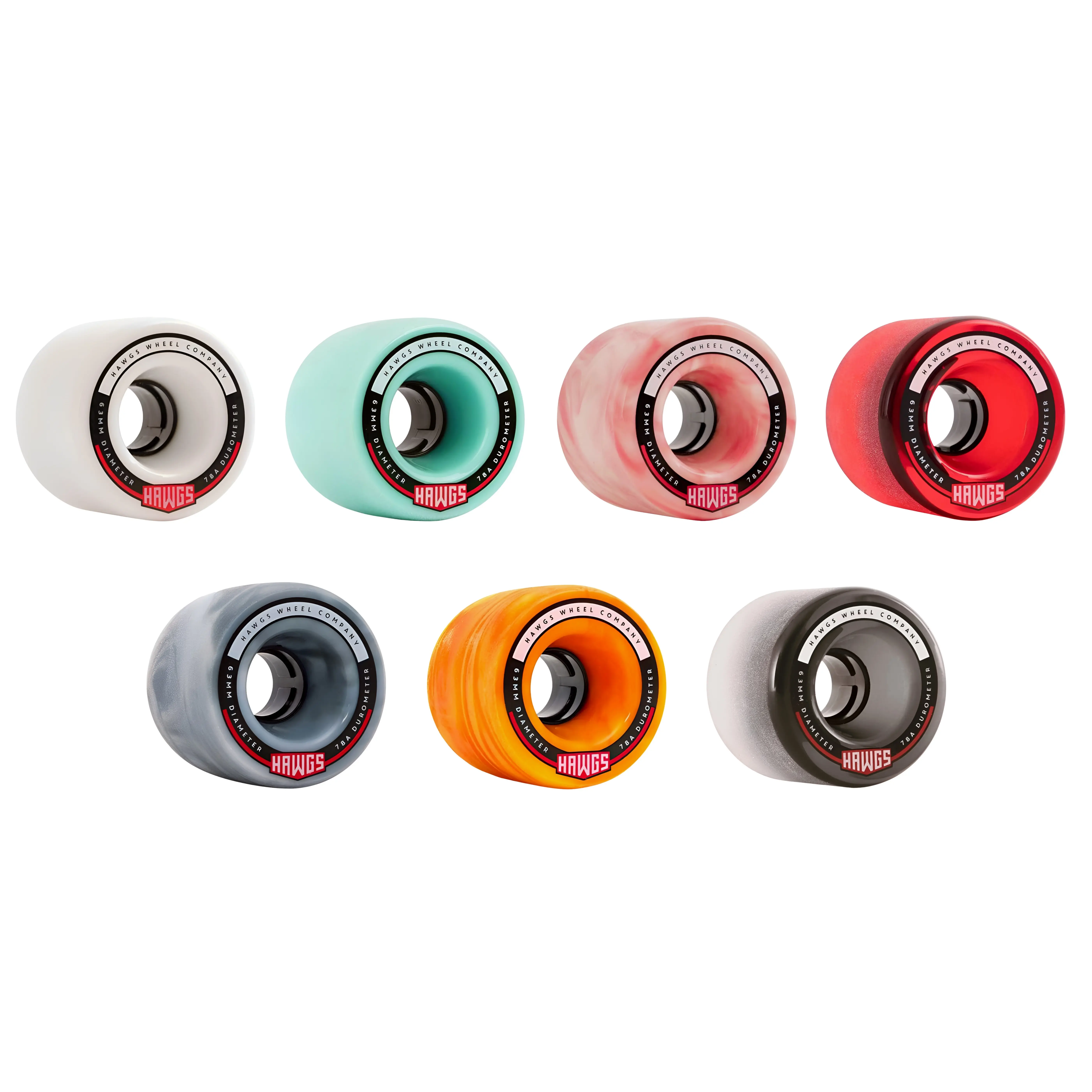 Fatty 63mm 78A - Longboard Wielen