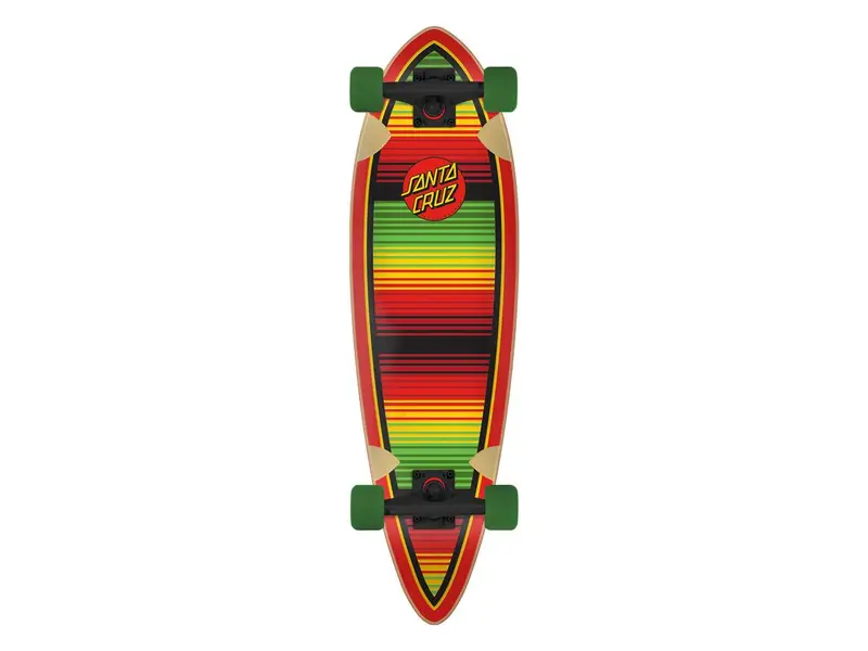 Serape Dot Pintail 33" Multicolored - Longboard Complete