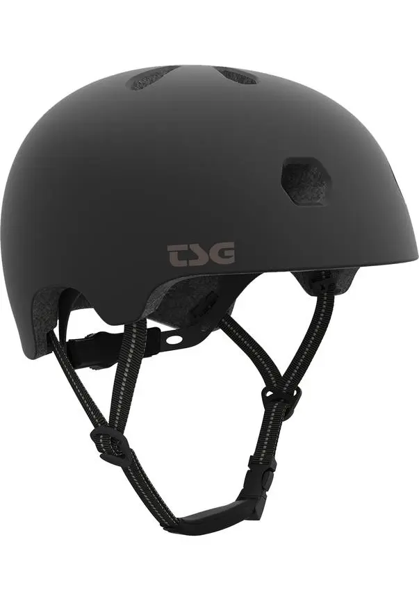 Meta Solid Satin Black Skate Helm