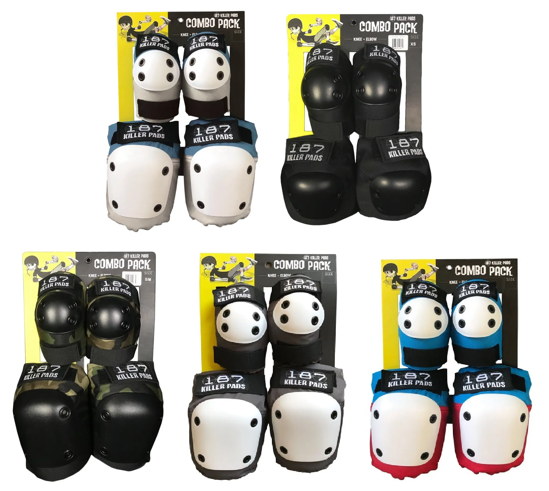 Knee Elbow Pad Combo Pack Protectie