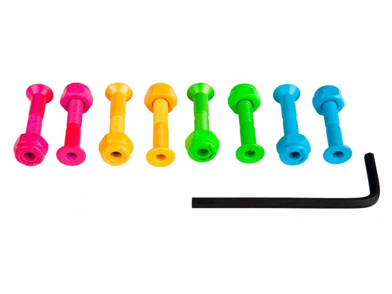 Coloured Allen Bolts 1" - Hardware