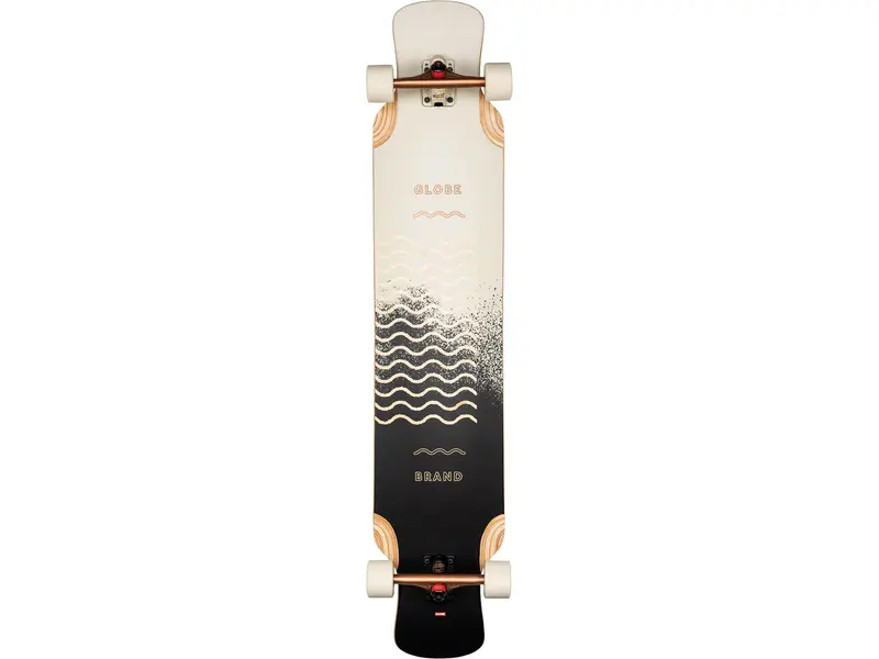 Geminon XL Spray Wave/Black Copper 47" - Longboard Complete