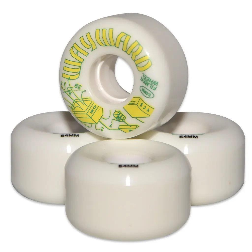 54mm Funnel Cut Filmer 80A Skateboard Wielen