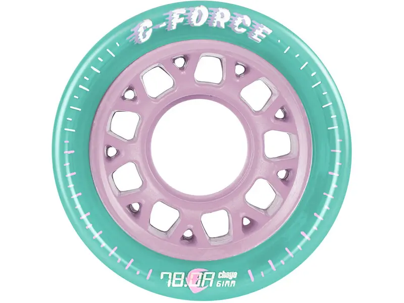 61mm G-Force Soft 78a - Rolschaats Wielen