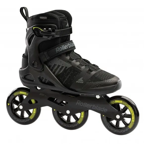 Macroblade 110 3WD Black Lime Fitness Tour Skates