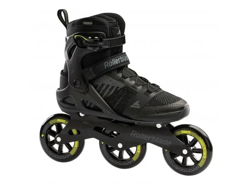 Macroblade 110 3WD Black/Lime - Fitness Tour Skates