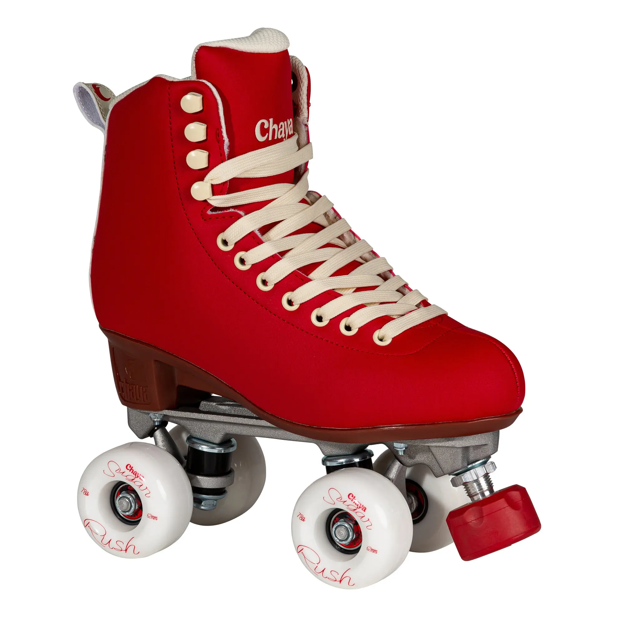 Deluxe Ruby Red Rollerskates