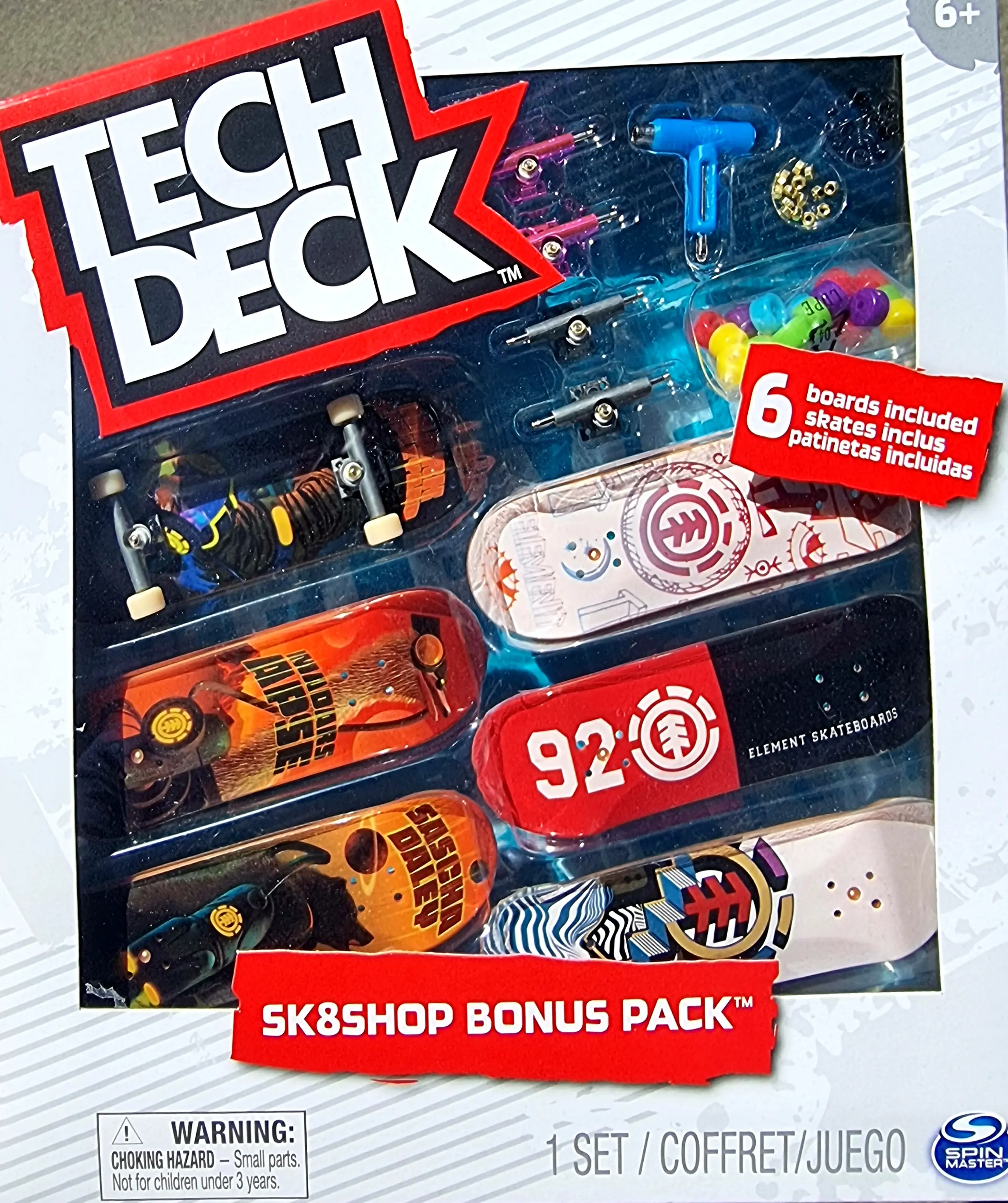 Sk8shop Bonus Pack Element Fingerboard Set