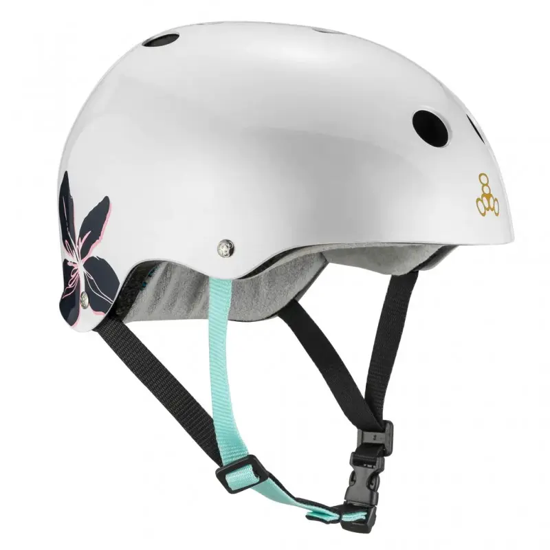 The Certified Sweatsaver Helmet Floral Skate Helm