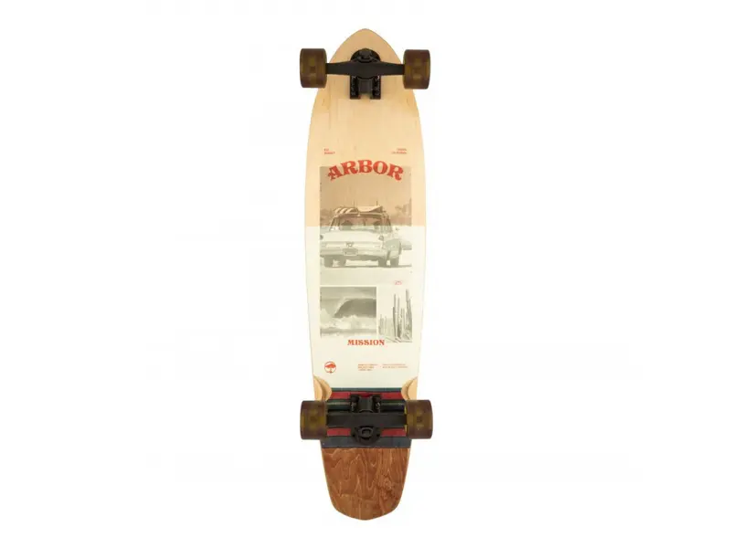 Mission Photo Collection 'Townsend' 35" - Longboard Complete