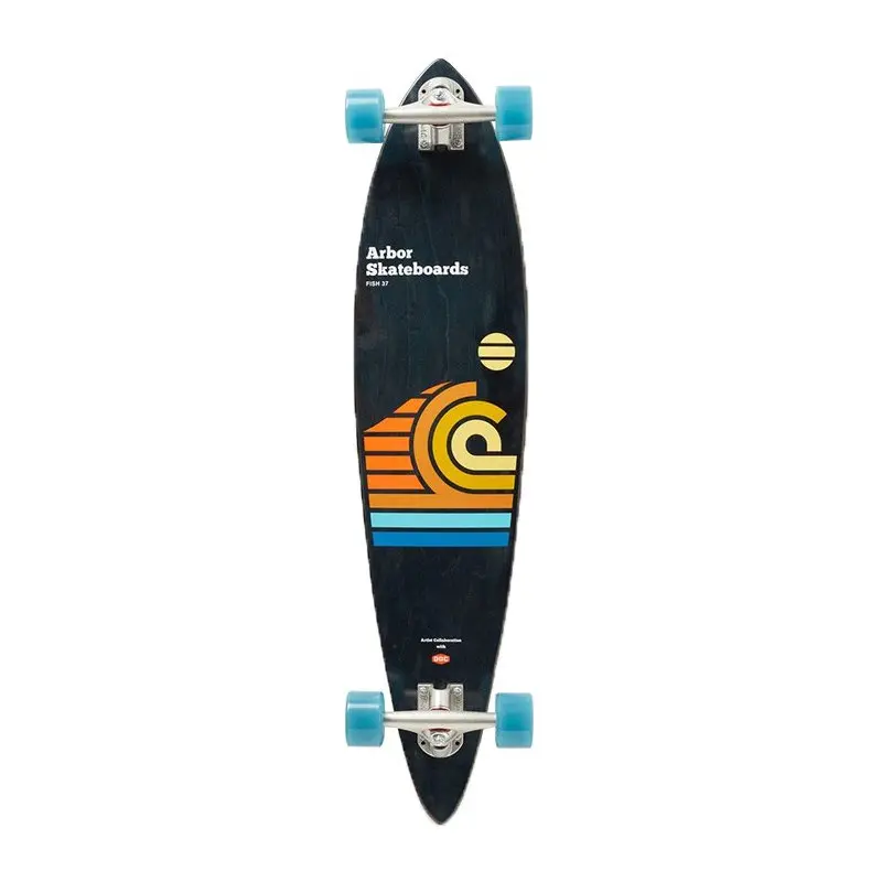 Fish 'Draplin' 37 Longboard Complete