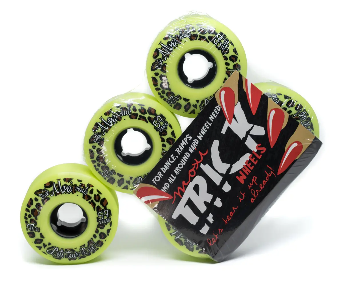 Trick Wheels Lime 59mm Rolschaats wielen