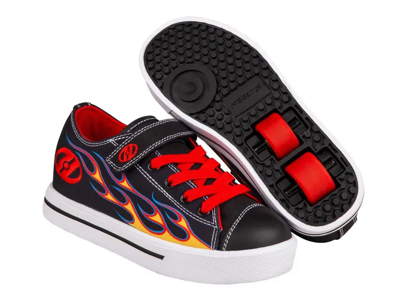 Heelys schoenen met wieltjes populair bij de kinderen