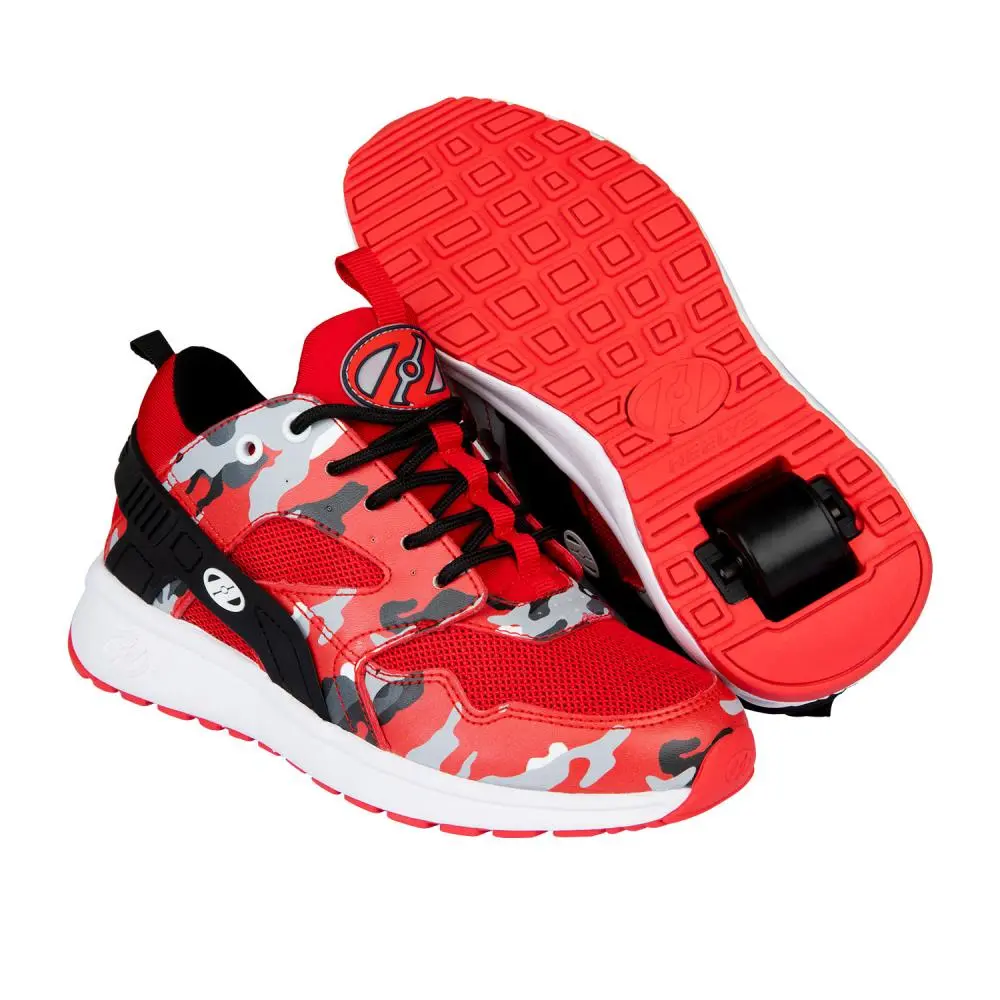 Force Red Black Grey Camo Rolschoenen