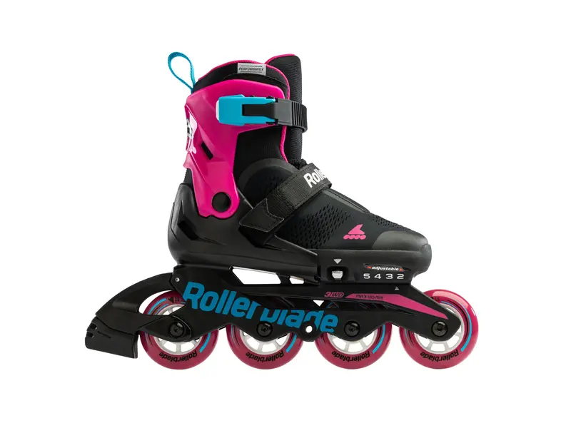 Microblade Free Black/Pink - Verstelbare Kinderskates