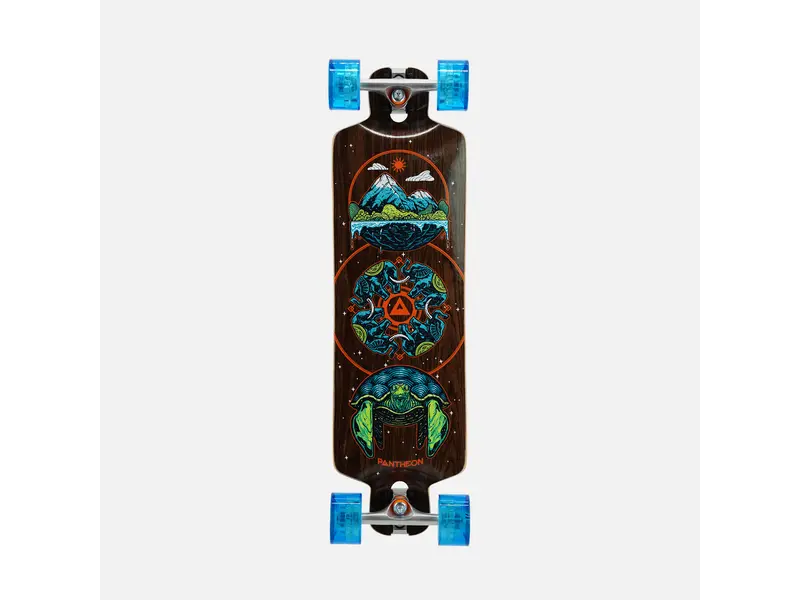 Pranayama FG Seismic Cosmic Turtle 31.5" - Longboard Complete