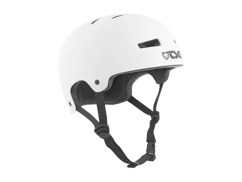 Evolution Youth Satin White - Skate Helm