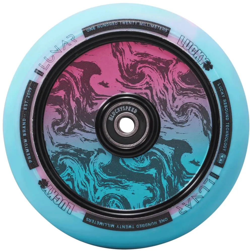 Lunar Rush Pink/Blue Swirl 120mm - Step Wiel