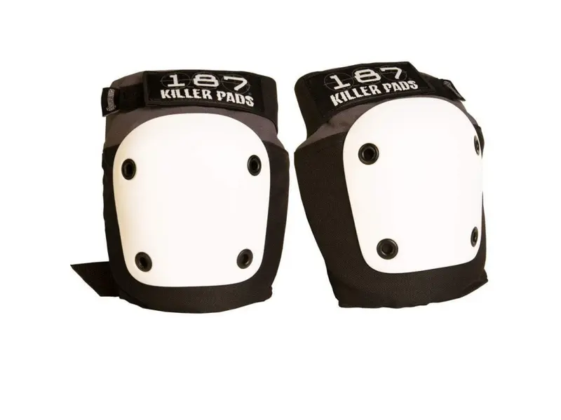 Fly Knee Pads White - Kniebeschermers