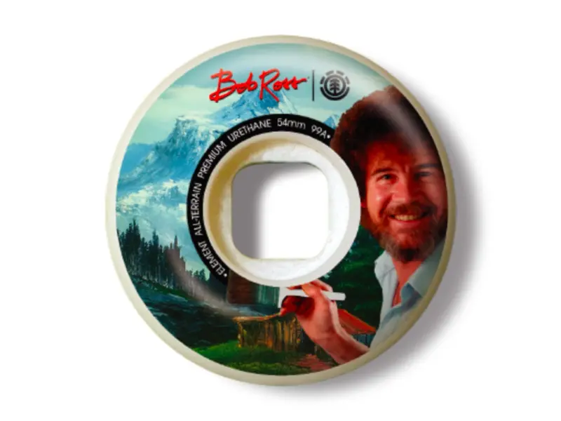 x Bob Ross Happy Painter 54mm - Skateboard Wielen