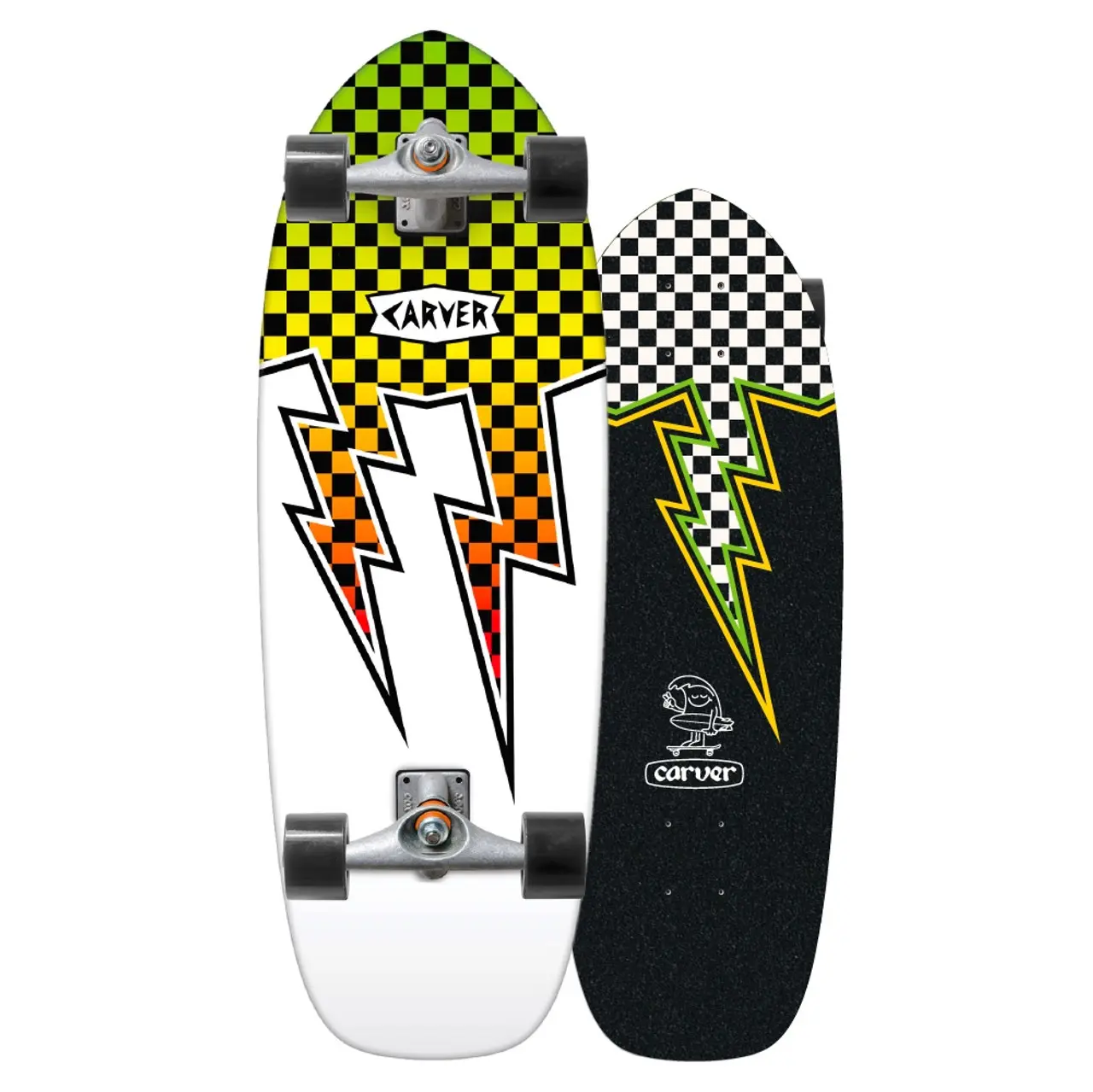 Zapper Snapper 27 Mini Surfskate Complete