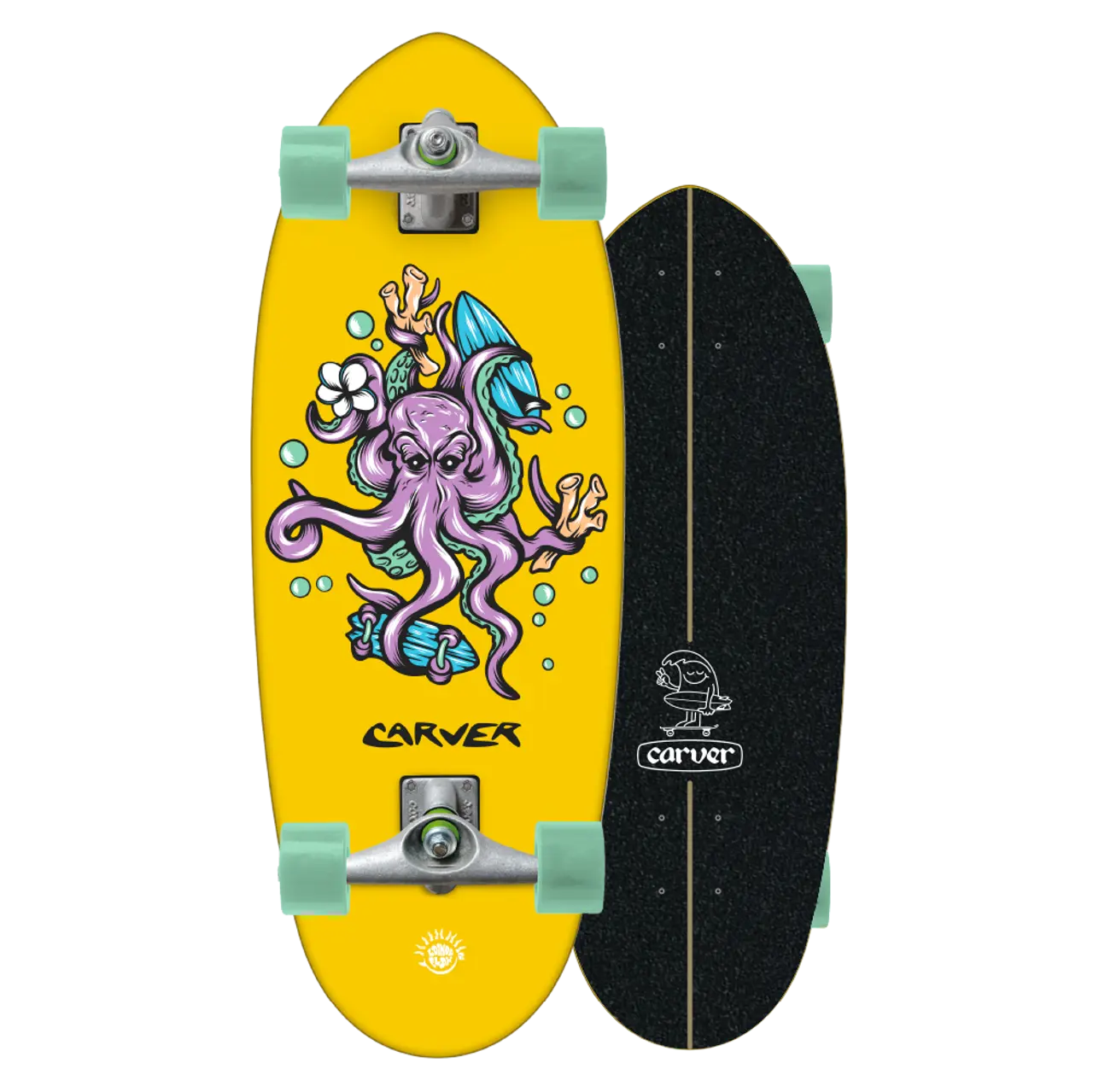 Octo Goner 25 Mini Surfskate Complete