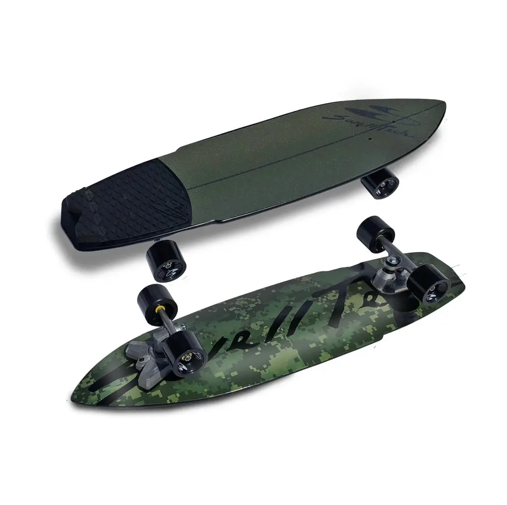 Hybrid Camo 36 Surfskate Complete