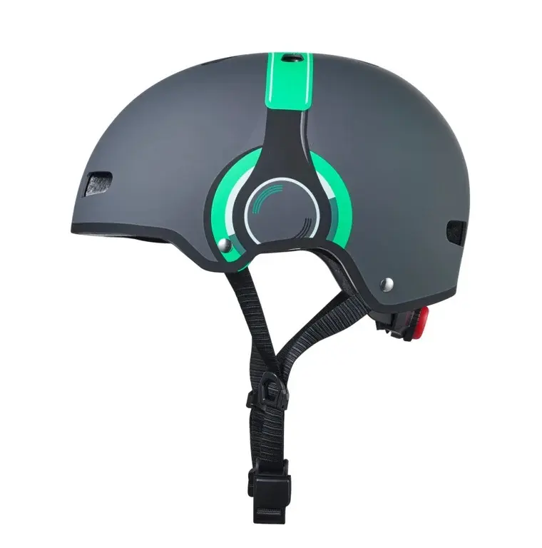 ABS Deluxe headphone Grijs Groen Helm