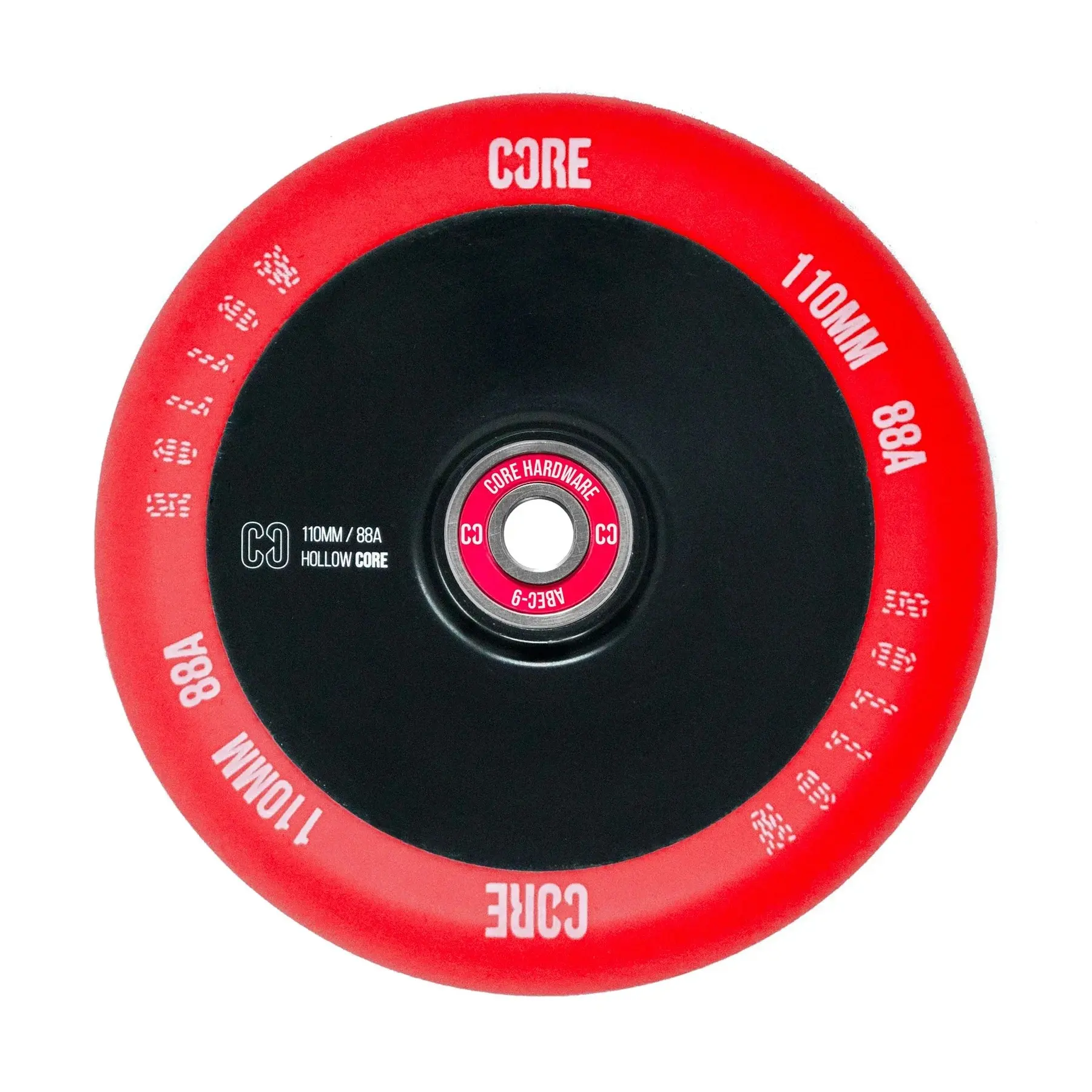 Hollowcore V2 Red Black Step Wiel