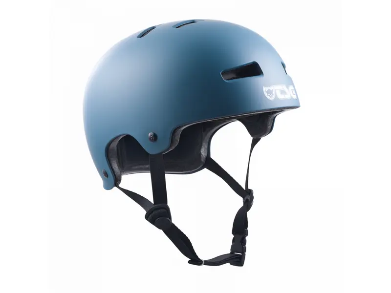 Evolution Solid Color Satin Teal - Skate Helm