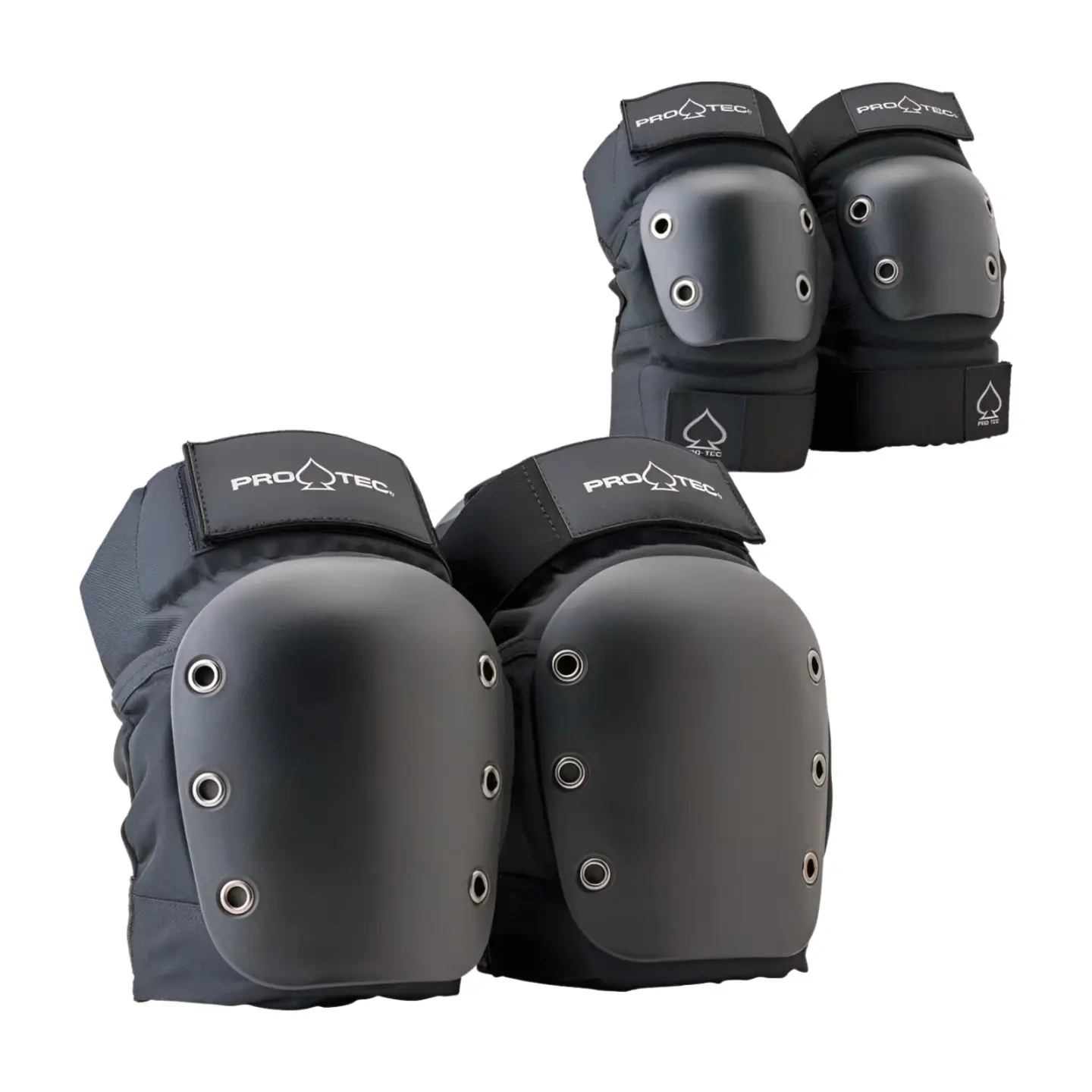 Street Open Back Knee Elbow Pad Set Beschermers