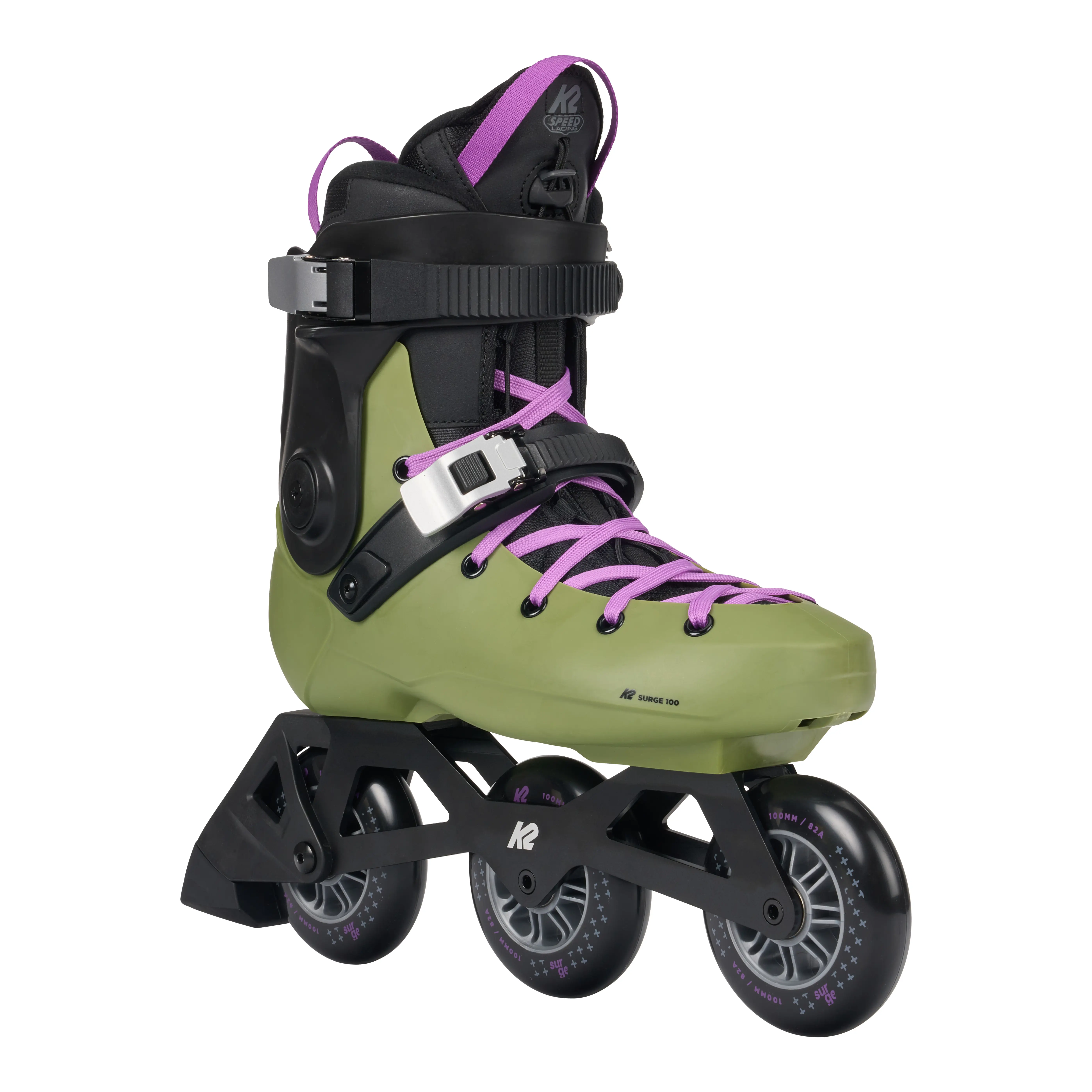 Surge 100 Olive Freeskate